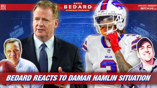 .@athleticgreens Podcast: Damar Hamlin situation; Dolphins-Patriots review taken at BSJ Headquarters (Patriots)